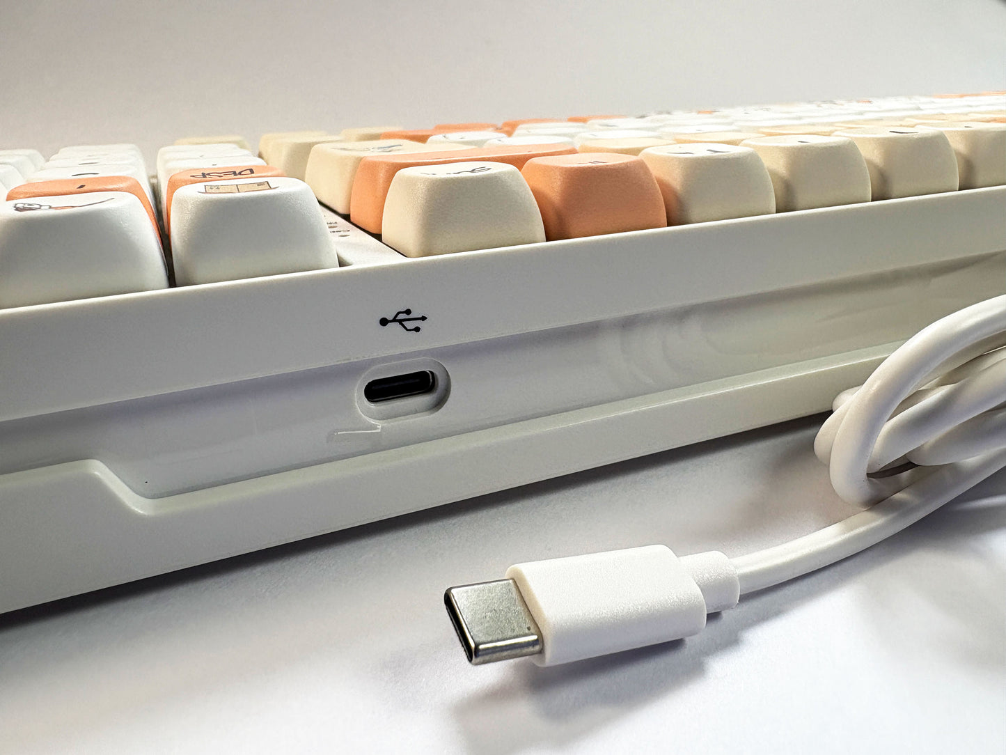 Teclas Ronroneador + Teclado Niemi 101 Blanco