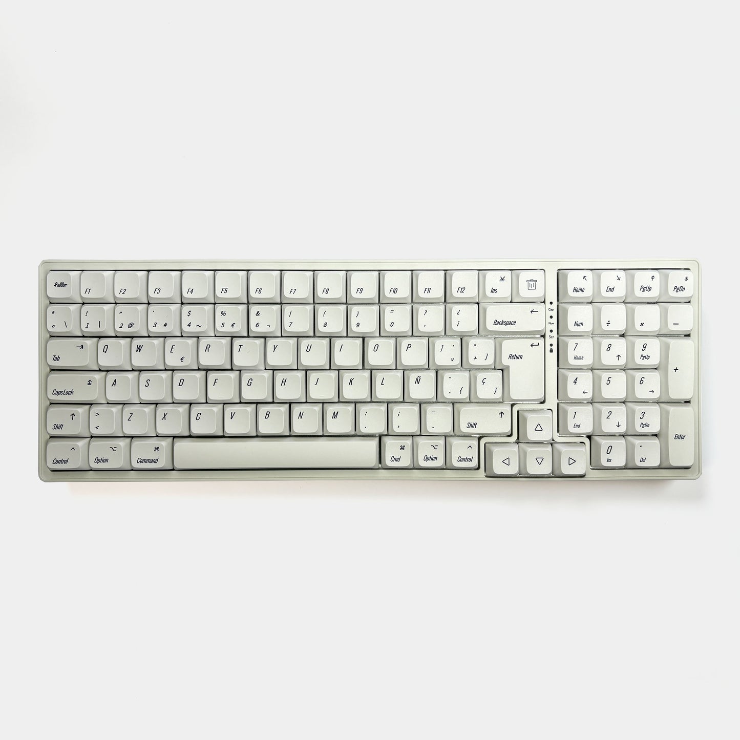Teclas Manzanita + Teclado Niemi 101 Blanco