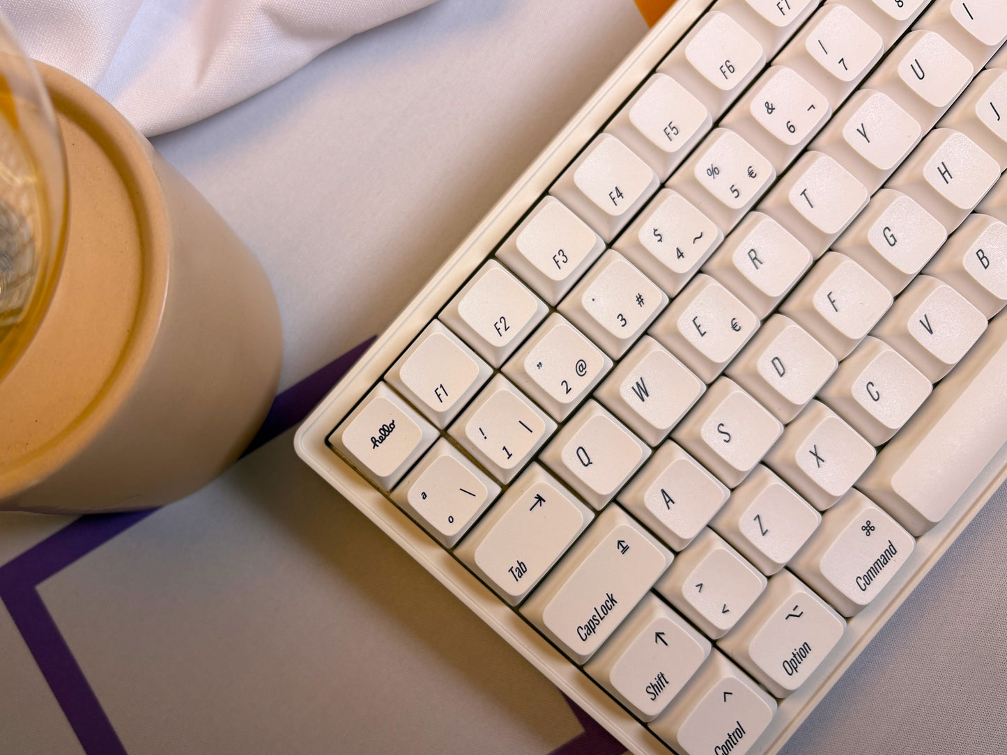Teclas Manzanita + Teclado Niemi 101 Blanco