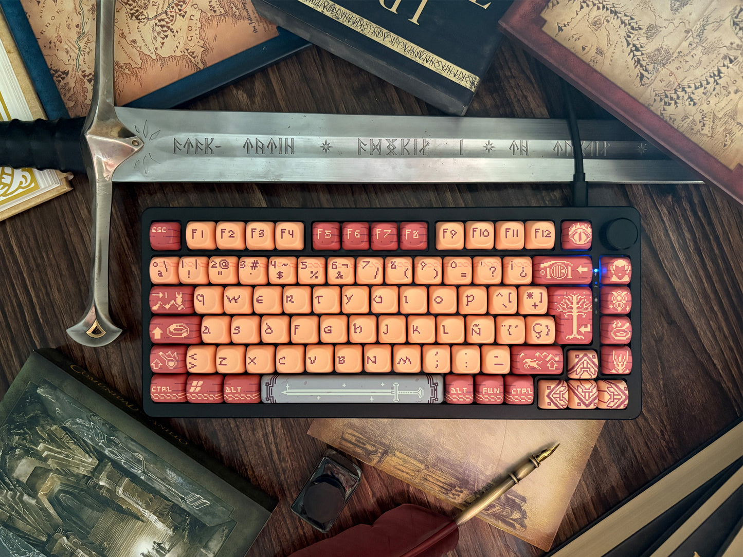 Teclas Comunidad del Pixel + Nyby83 Negro