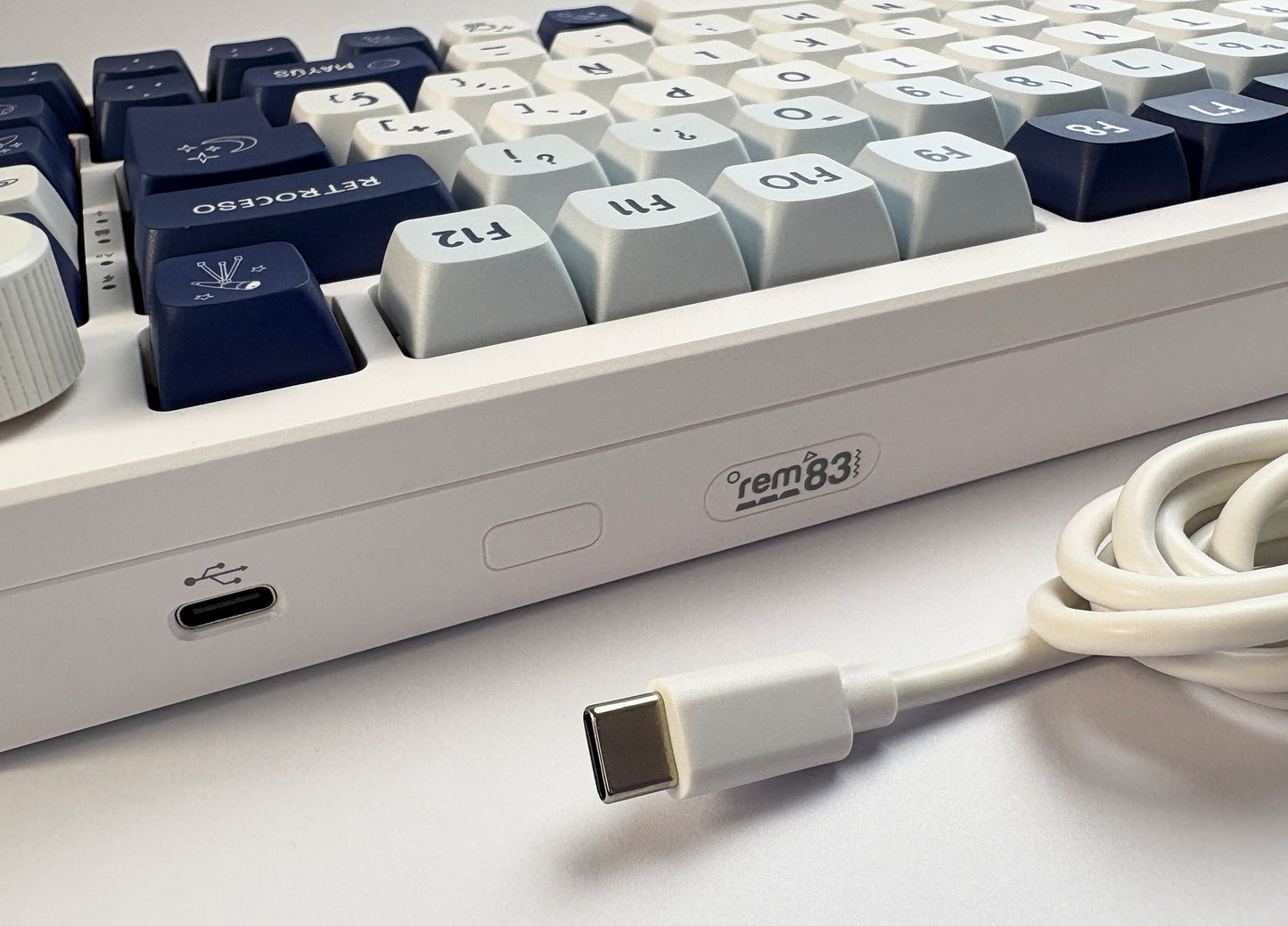 Teclas Cosmos + Nyby83 Blanco
