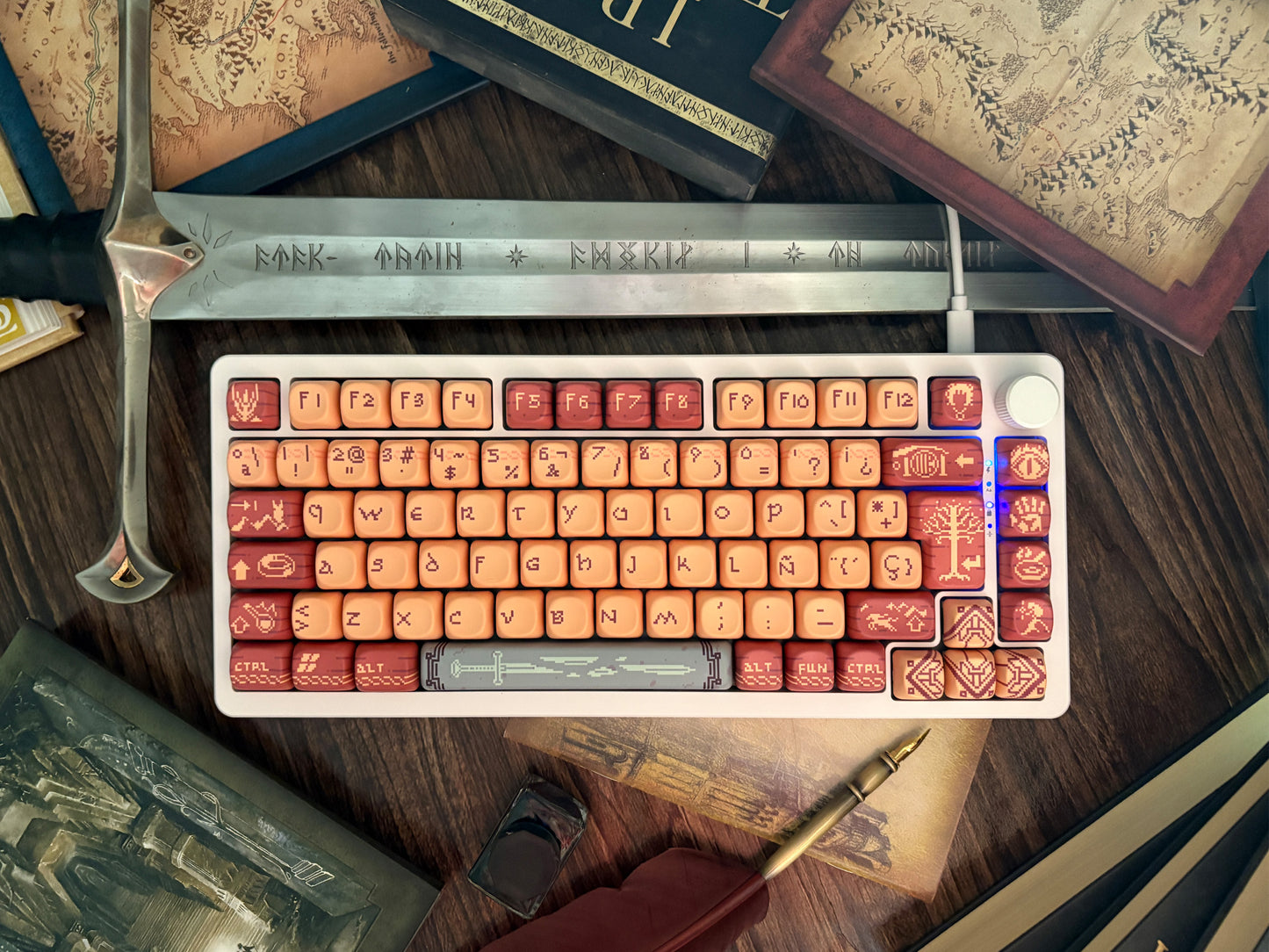 Teclas Comunidad del Pixel + Nyby83 Blanco