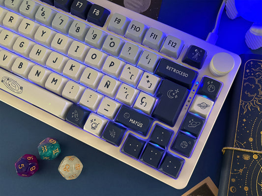 Teclas Cosmos + Nyby83 Blanco