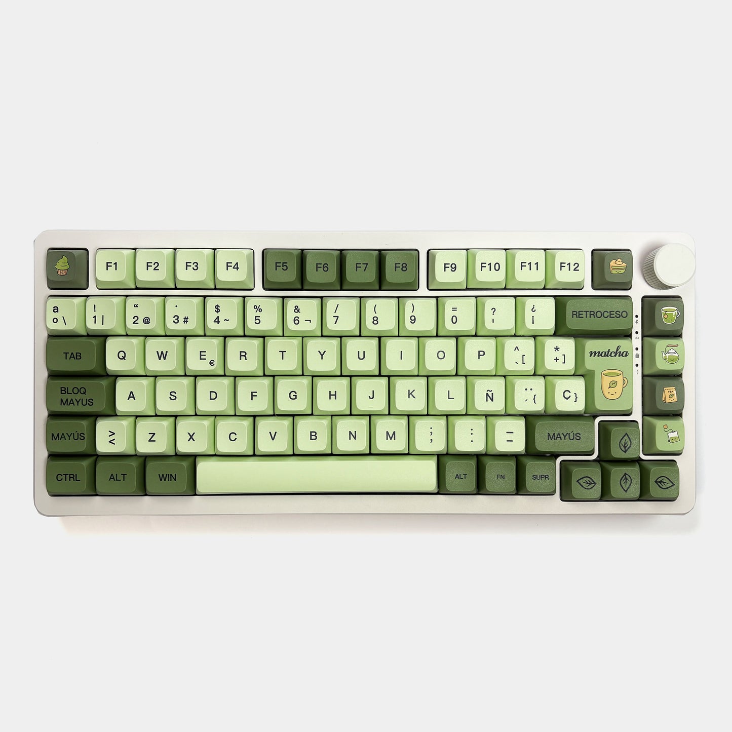 Teclas Matcha + Nyby83 Blanco