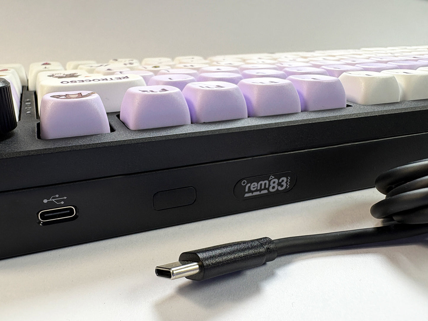 Teclas Campamento Kawaii + Nyby83 Negro