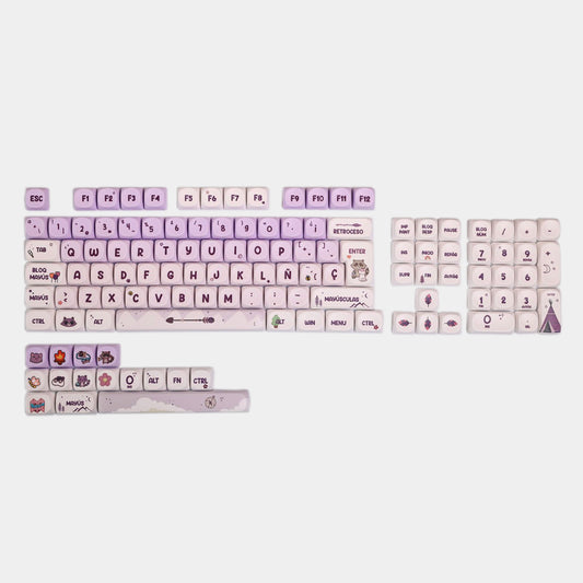 Teclas Campamento Kawaii