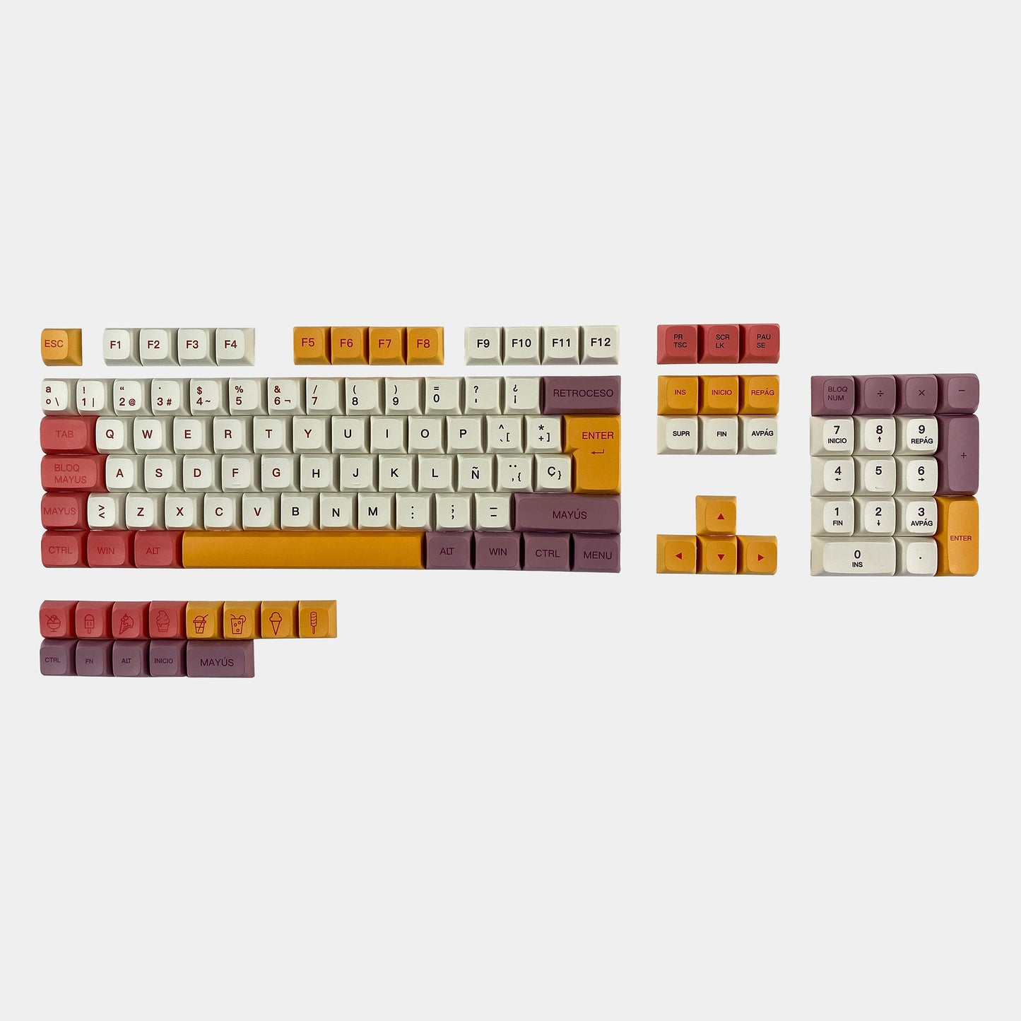 Teclas Gelato + Nyby83 Negro