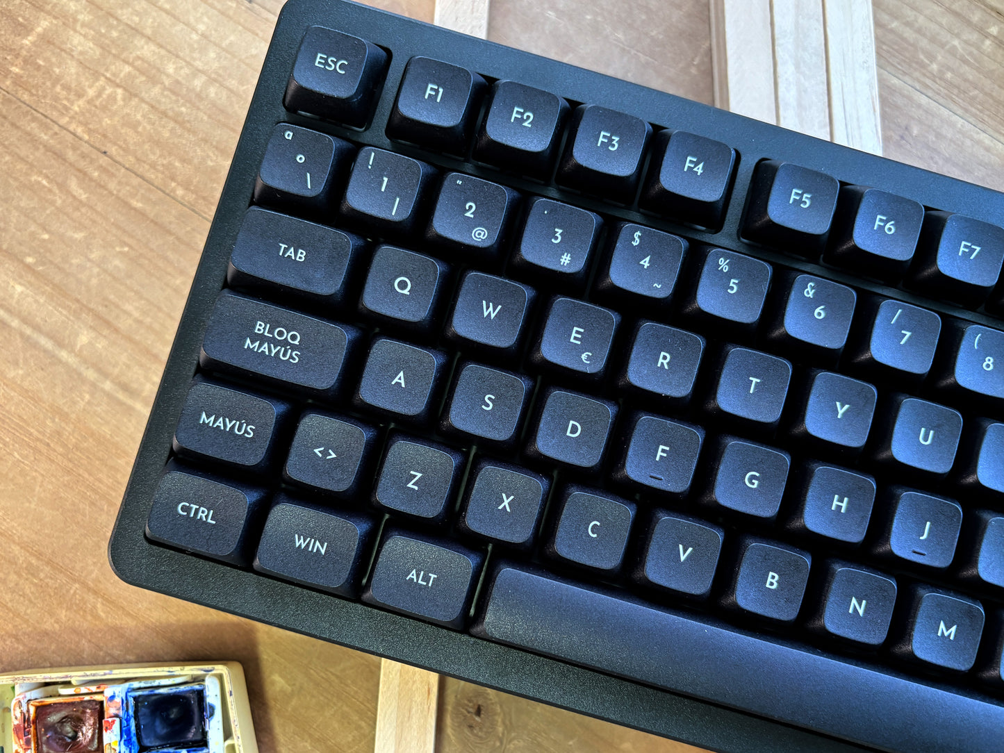 Teclas Lienzo Negro + Nyby83 Negro