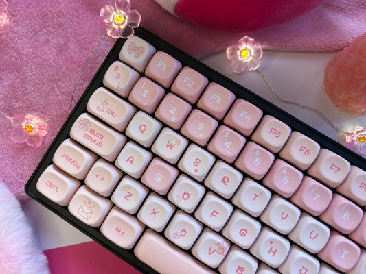 Teclas La Vida en Rosa + Niemi101 Negro