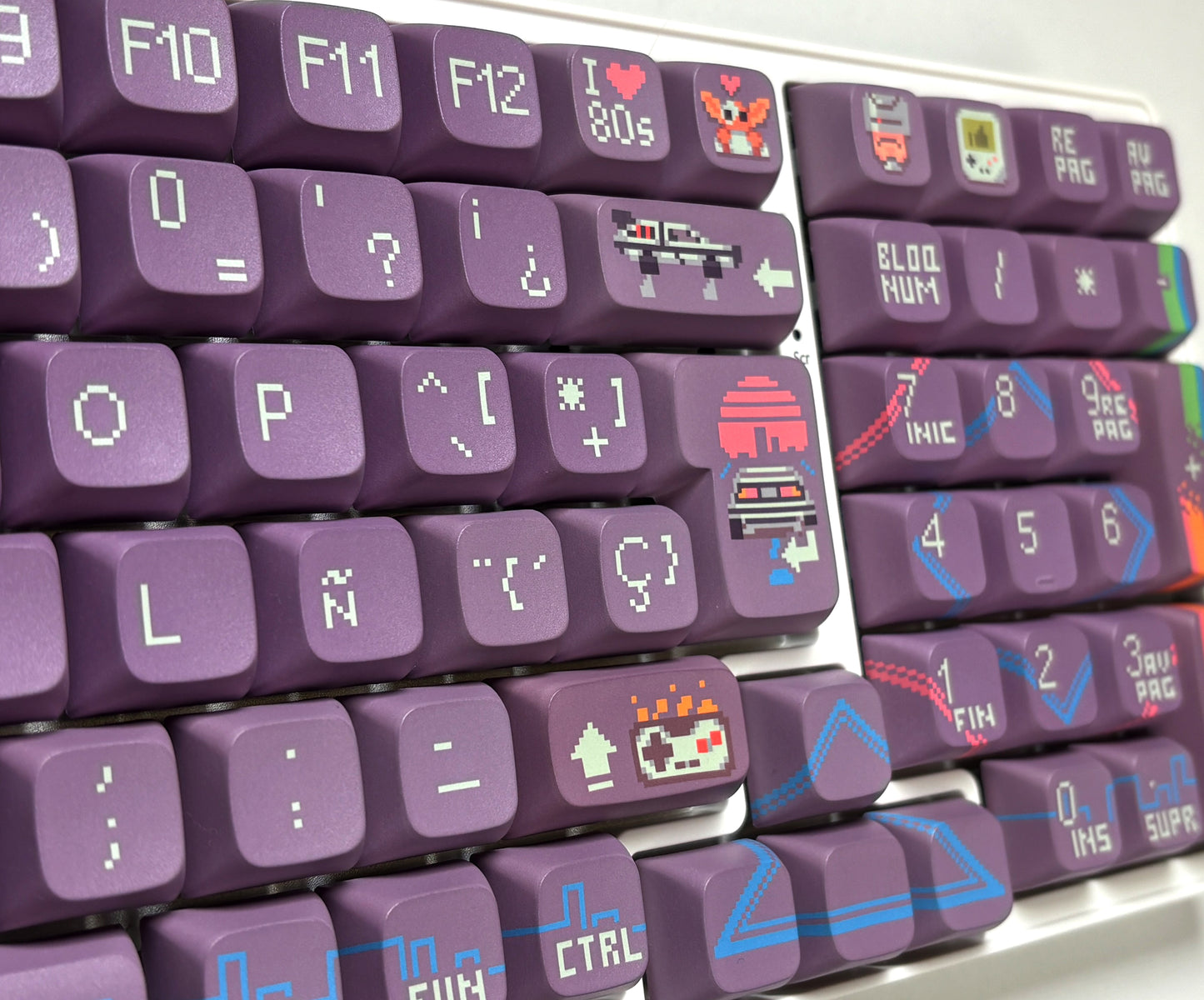 Teclas Goto83 + Teclado Niemi 101 Blanco