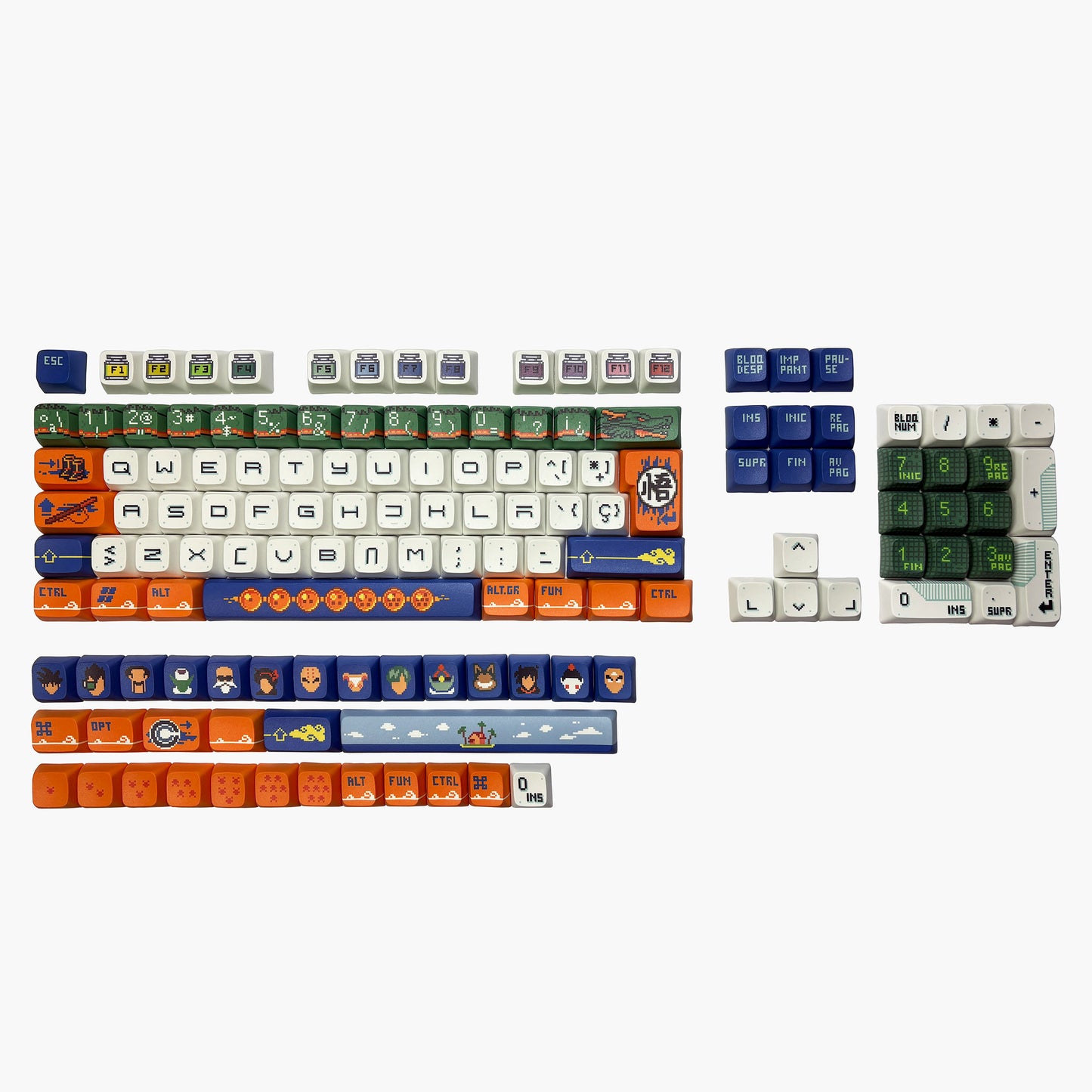 Teclas Bola 4 + Nyby83 Negro