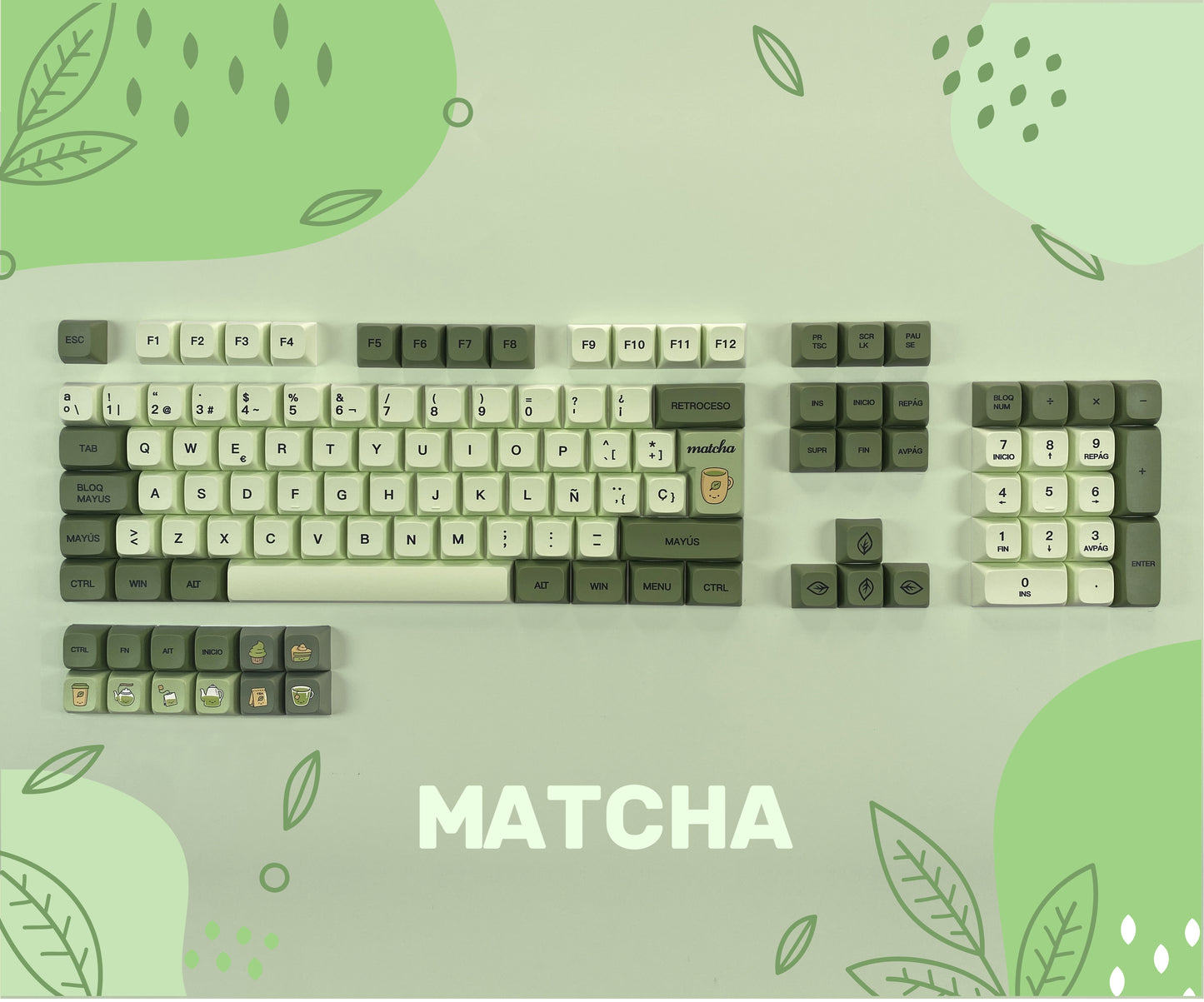 Teclas Matcha