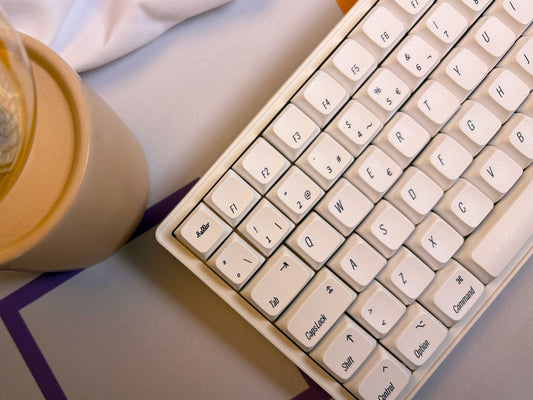 Teclas Manzanita + Teclado Niemi 101 Blanco