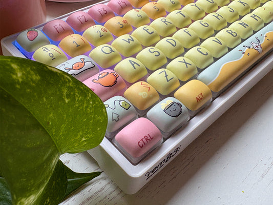 Teclas Desayuno + Niemi101 Blanco