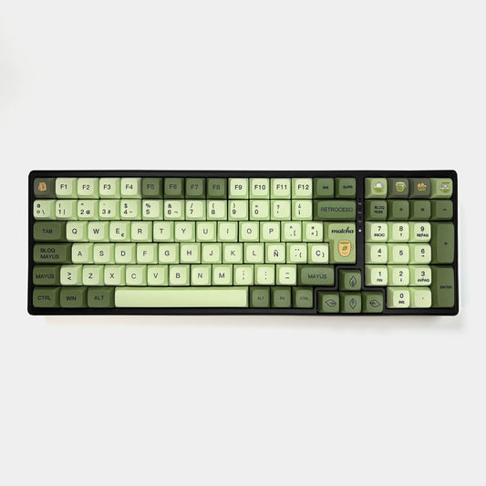Teclas Matcha + Teclado Niemi 101 Negro