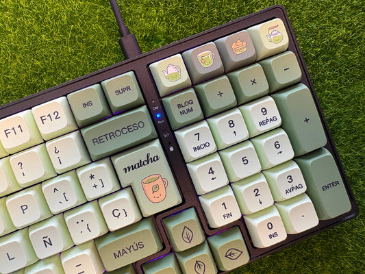 Teclas Matcha + Teclado Niemi 101 Negro