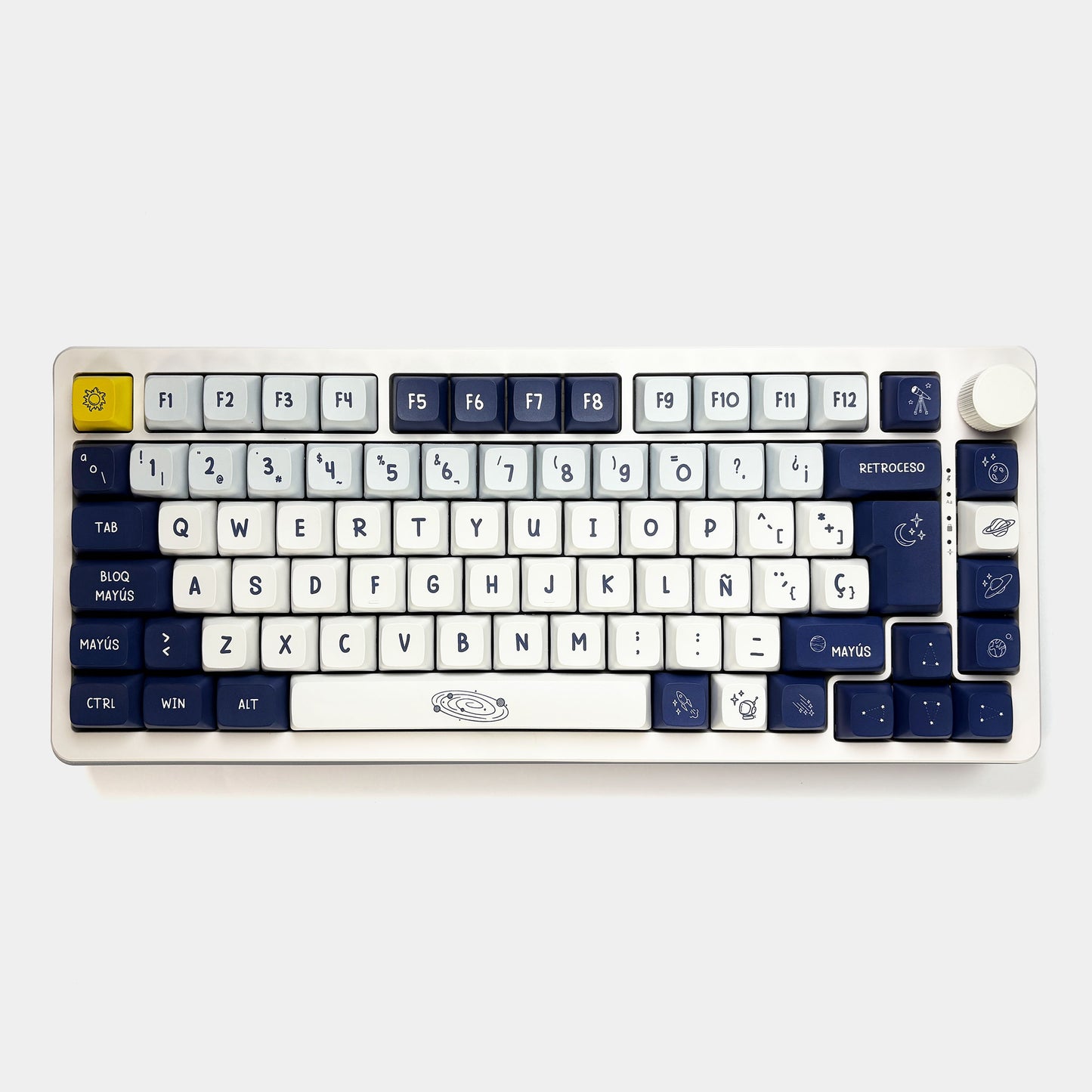 Teclas Cosmos + Nyby83 Blanco