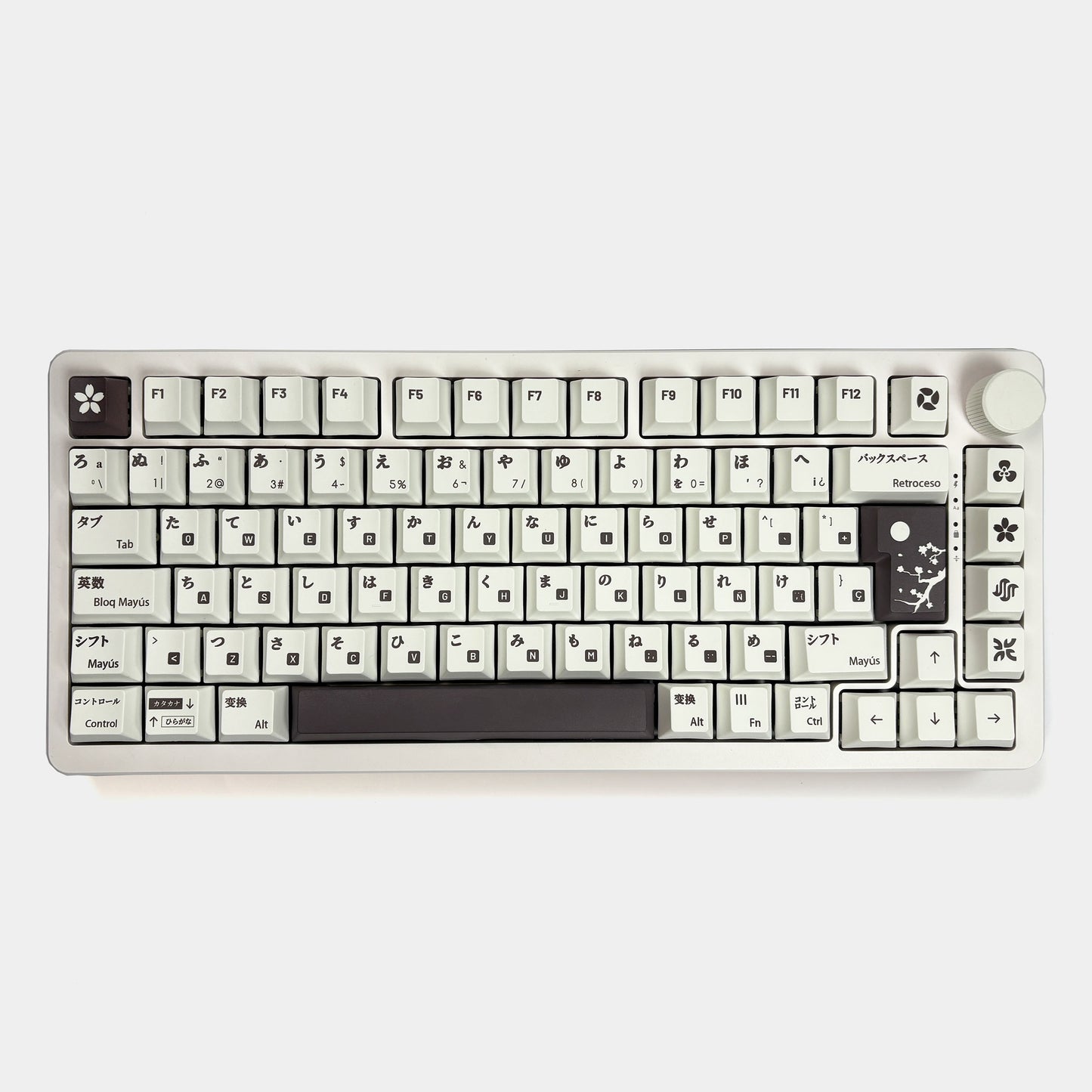 Teclas Hiragana + Nyby83 Blanco