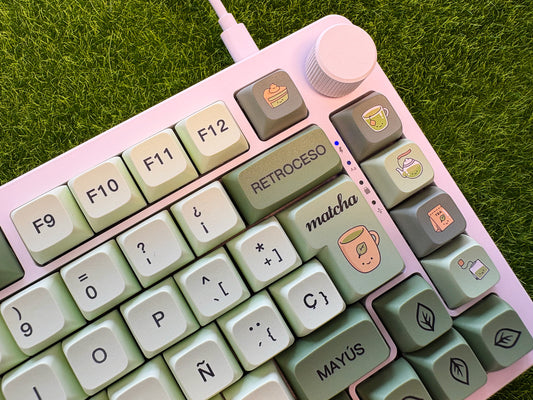Teclas Matcha + Nyby83 Blanco