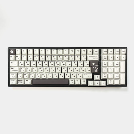 Teclas Hiragana + Teclado Niemi 101 Negro