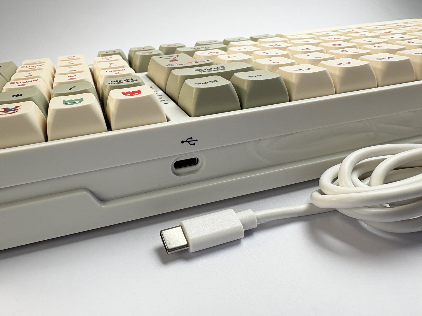 Teclas Arcade + Teclado Niemi 101 Blanco