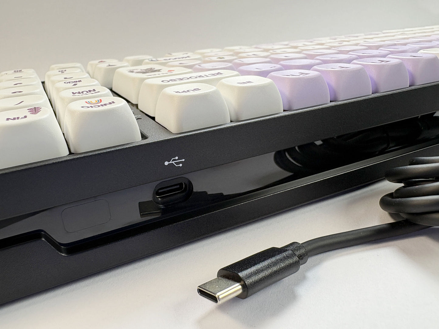 Teclas Campamento Kawaii + Teclado Niemi 101 Negro