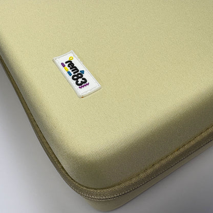 Funda crema - naranja