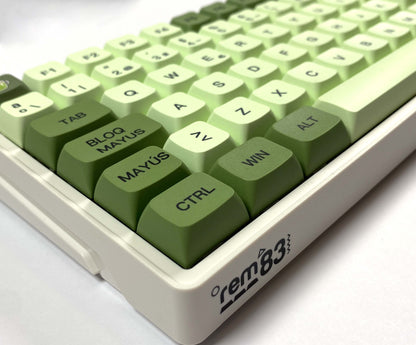 Teclas Matcha + Teclado Niemi 101 Blanco