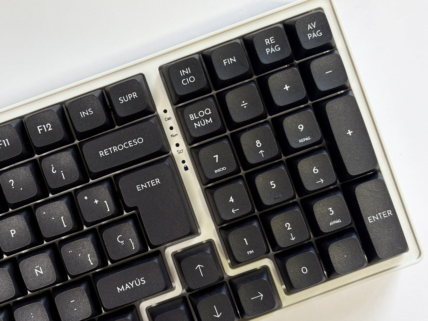 Teclas Lienzo Negro + Niemi101 Blanco