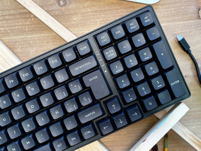 Teclas Lienzo Negro + Niemi101 Negro