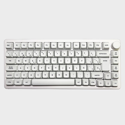 Teclas Lienzo Blanco + Nyby83 Blanco