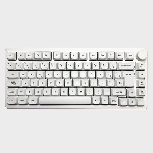 Teclas Lienzo Blanco + Nyby83 Blanco