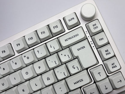 Teclas Lienzo Blanco + Nyby83 Blanco