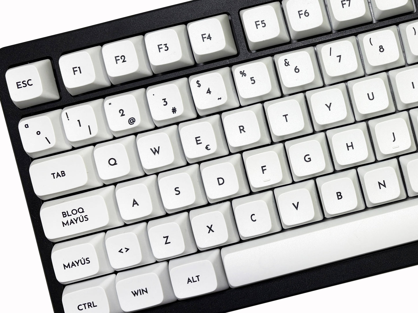 Teclas Lienzo Blanco + Nyby83 Negro