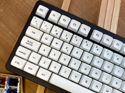 Teclas Lienzo Blanco + Nyby83 Negro