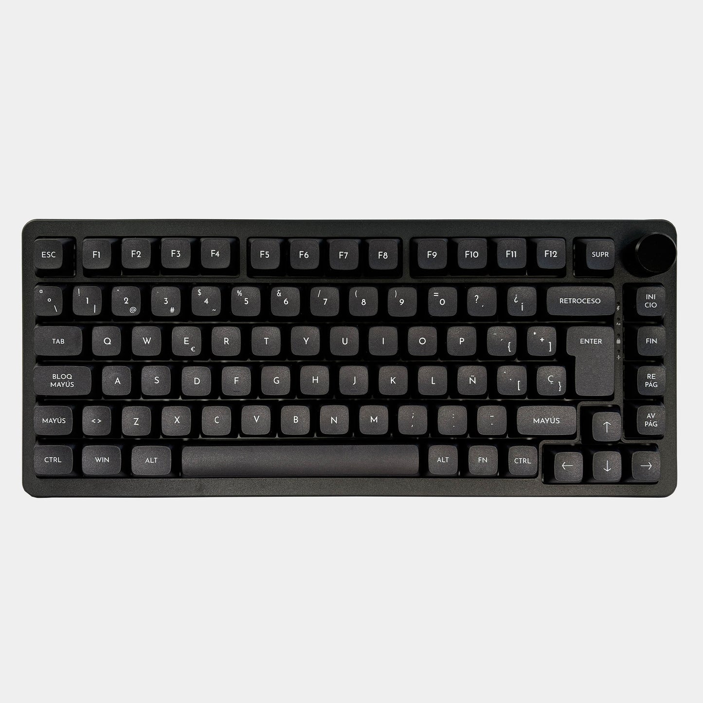 Teclas Lienzo Negro + Nyby83 Negro