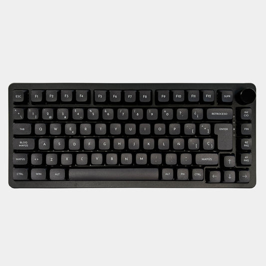 Teclas Lienzo Negro + Nyby83 Negro