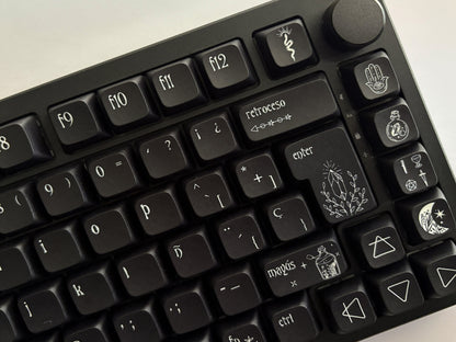 Teclas Aquelarre + Teclado Nyby83 Negro