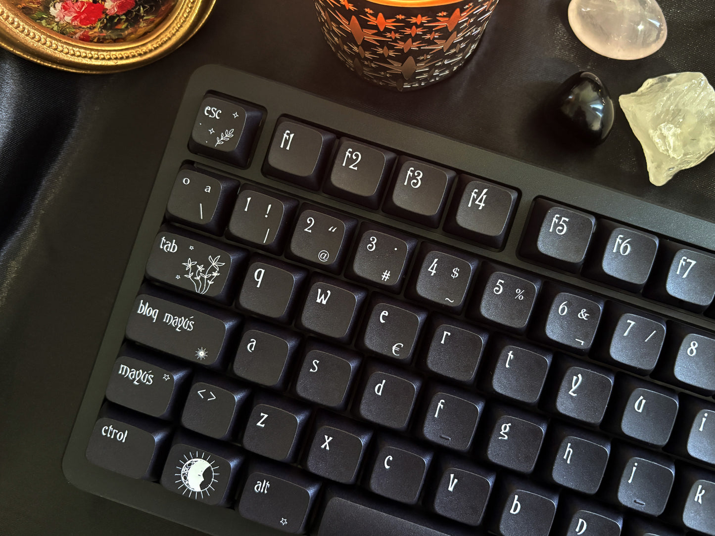 Teclas Aquelarre + Teclado Nyby83 Negro