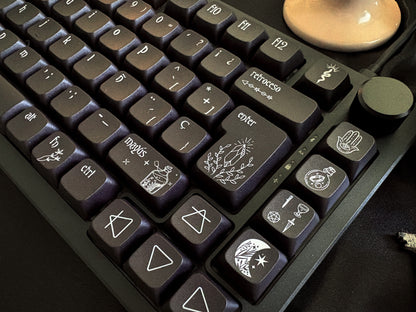Teclas Aquelarre + Teclado Nyby83 Negro