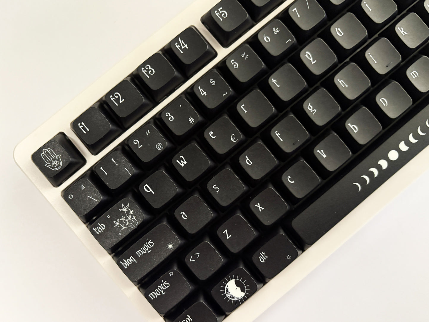Teclas Aquelarre + Teclado Nyby83 Blanco