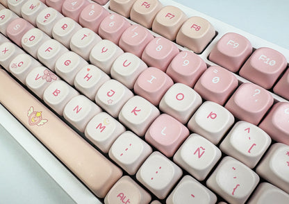 Teclas La Vida en Rosa  +  Nyby83 Blanco