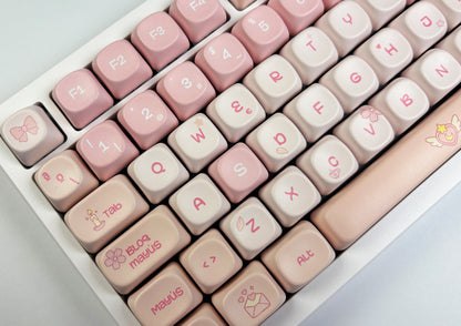 Teclas La Vida en Rosa  +  Nyby83 Blanco