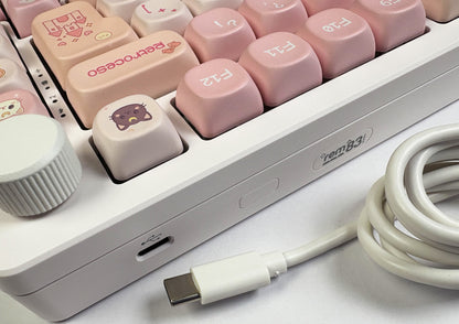 Teclas La Vida en Rosa  +  Nyby83 Blanco