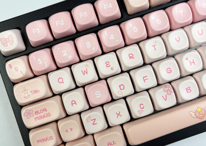 Teclas La Vida en Rosa  +  Nyby83 Negro