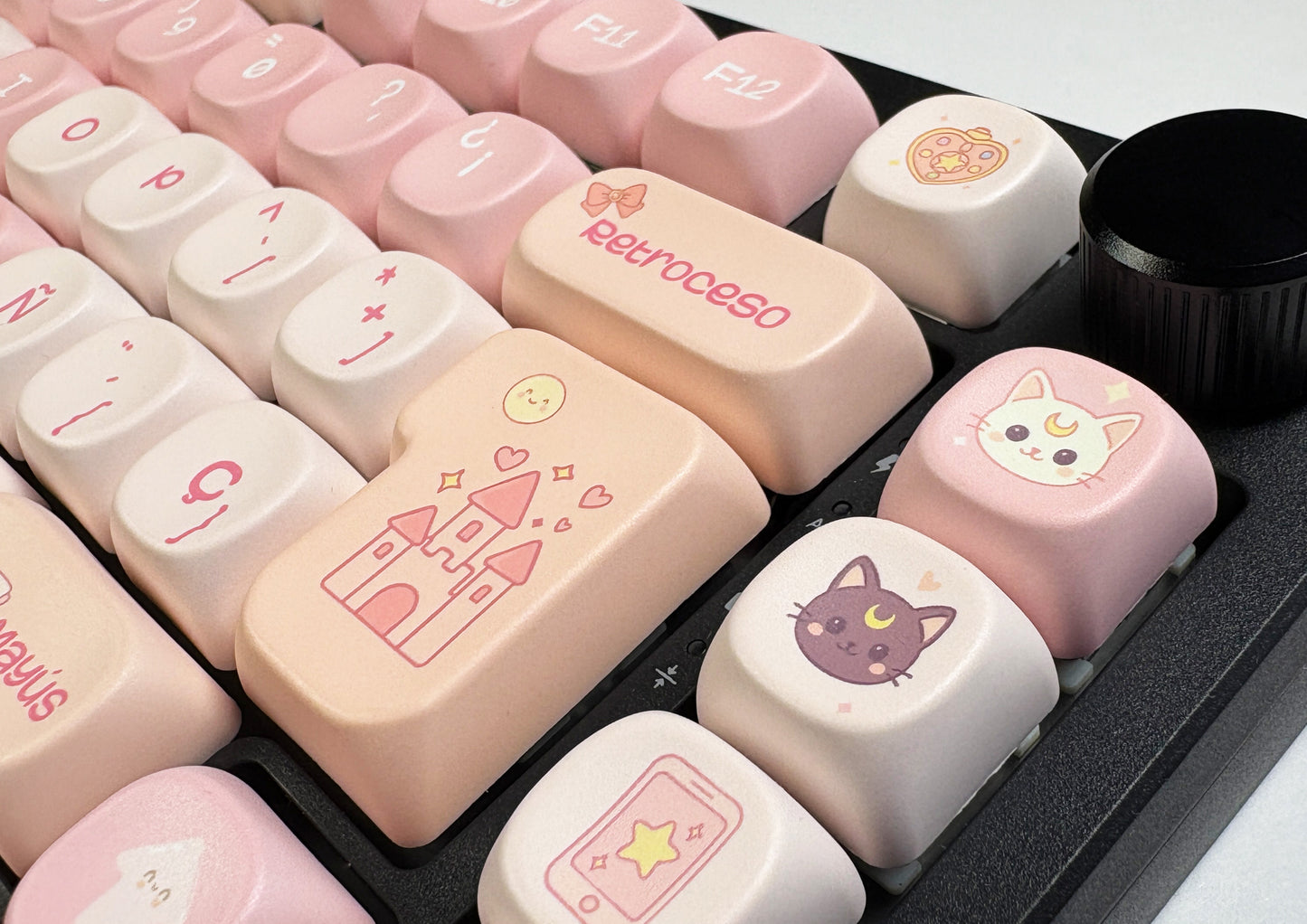 Teclas La Vida en Rosa  +  Nyby83 Negro