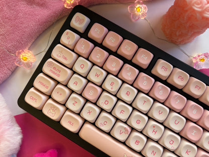 Teclas La Vida en Rosa  +  Nyby83 Negro