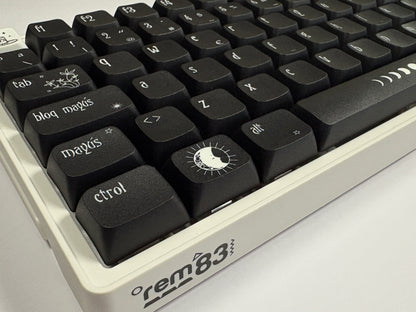 Teclas Aquelarre + Teclado Niemi 101 Blanco