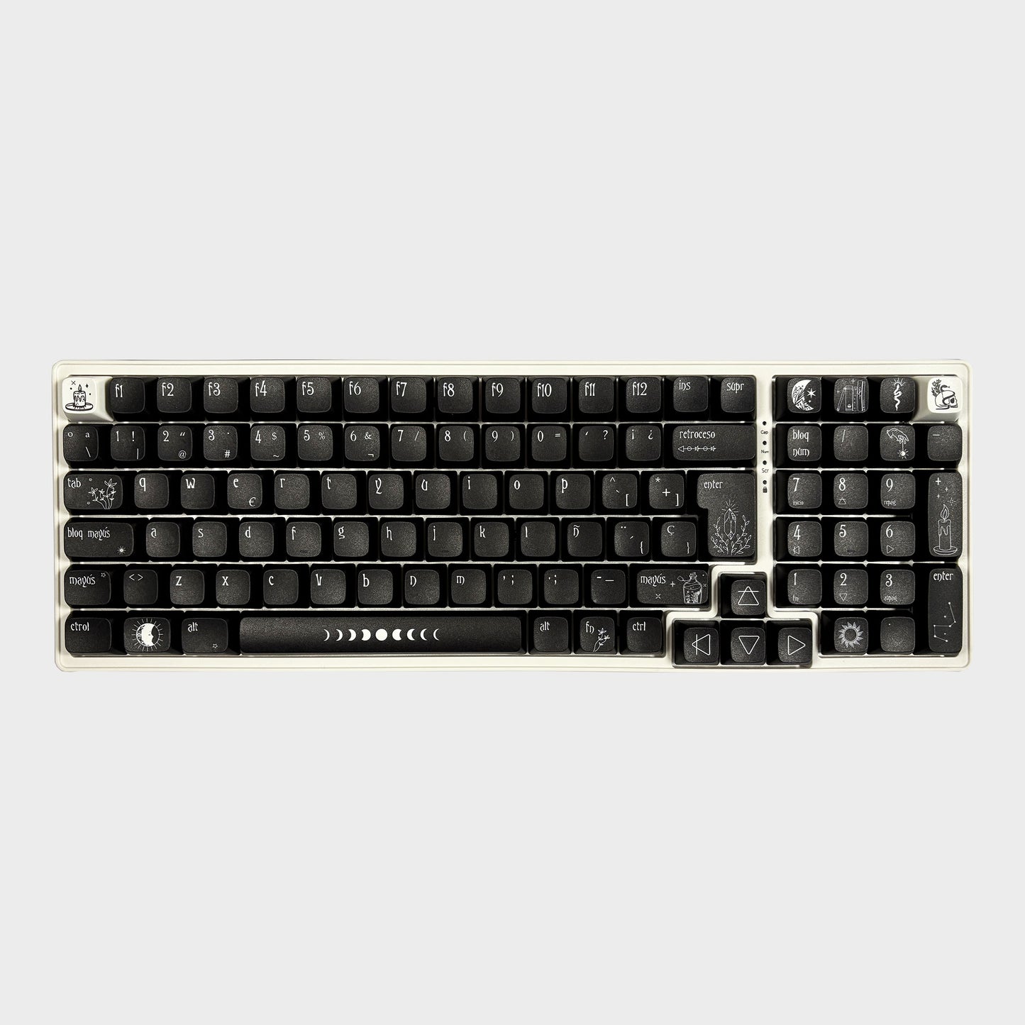 Teclas Aquelarre + Teclado Niemi 101 Blanco