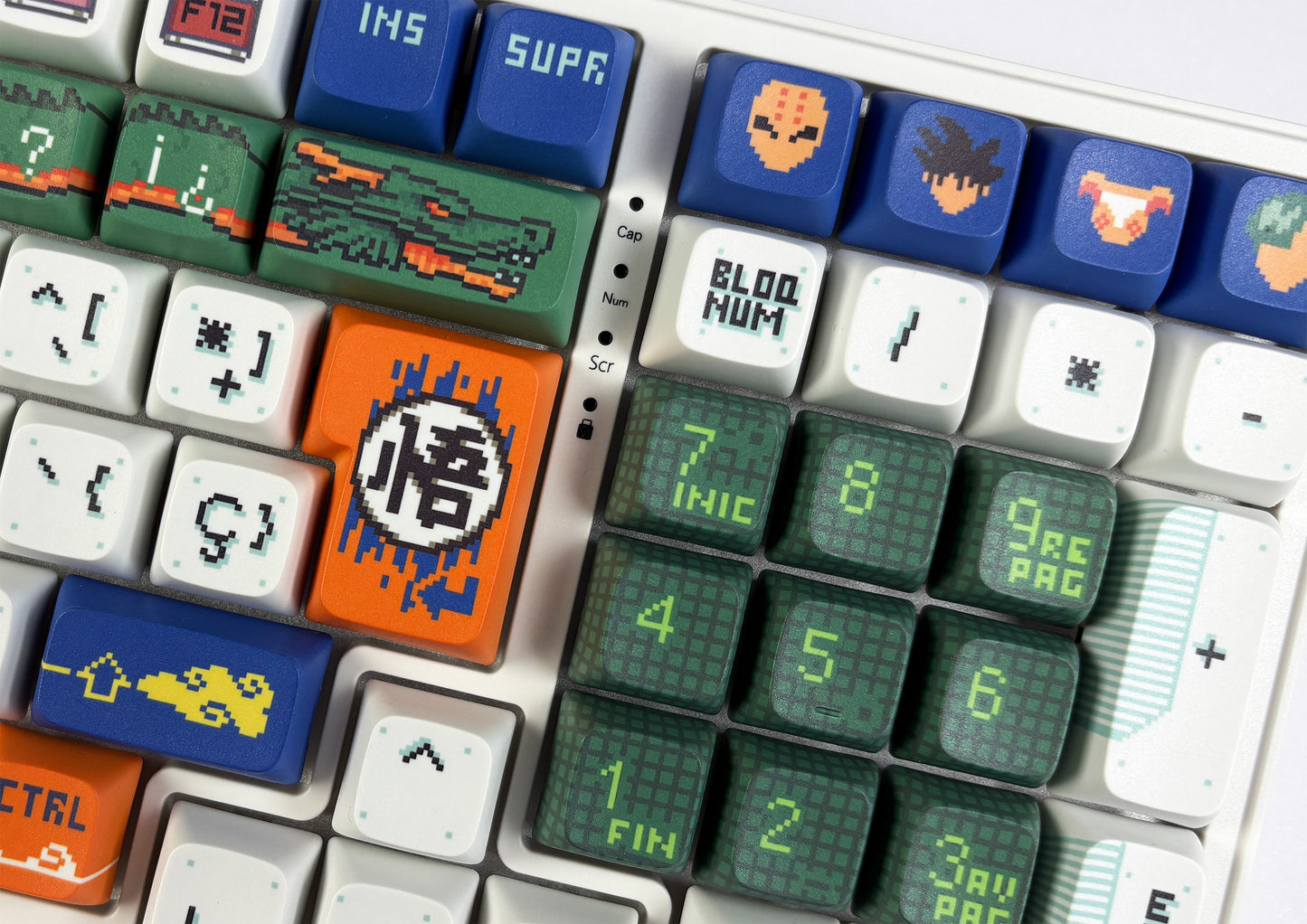 Teclas Bola 4 + Niemi101 Blanco